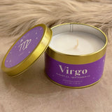 VIRGO ZODIAC SCENTED candle