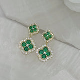 EMERALD LUCKY LUXE earrings