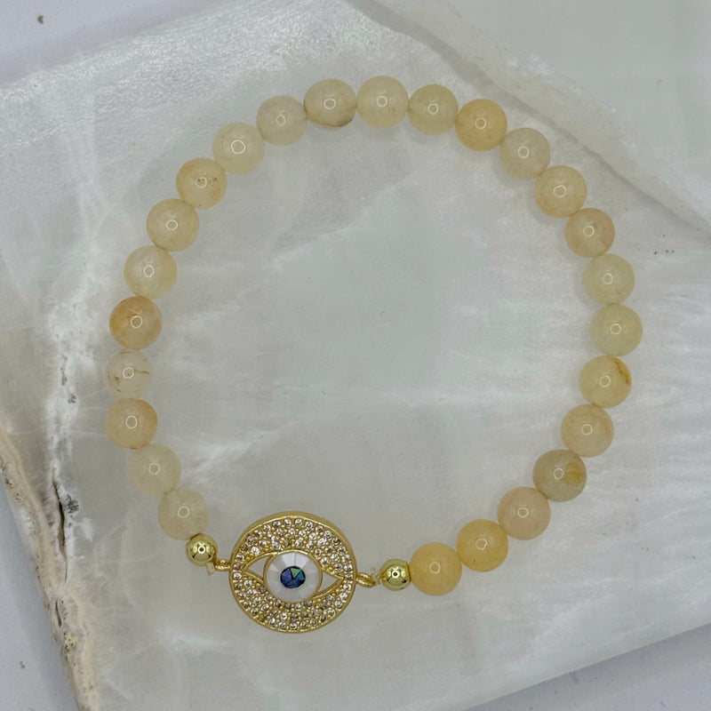 EVIL EYE BEADED bracelet