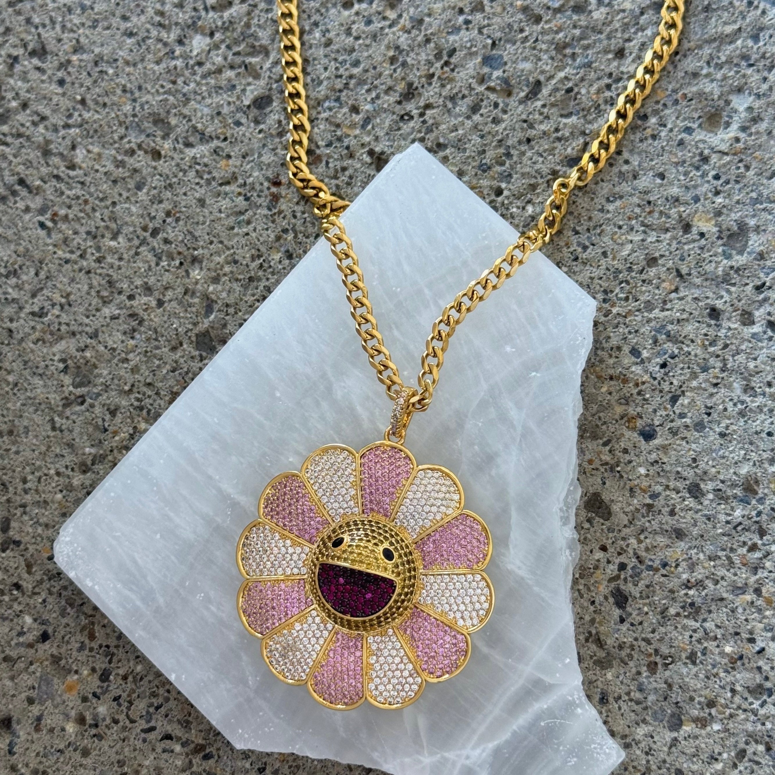 PINK MURAKAMI necklace