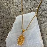 CRYSTAL OUR LADY GUADALUPE necklace