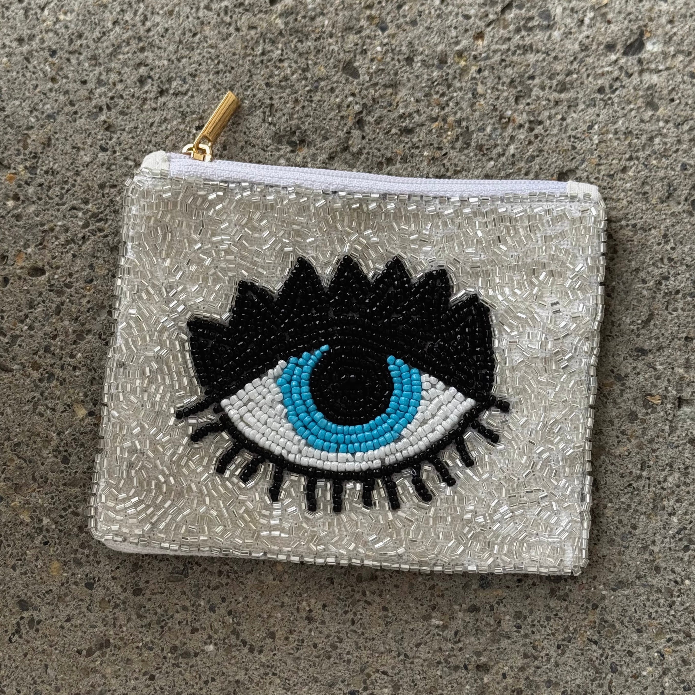 EDGY EVIL EYE coin purse