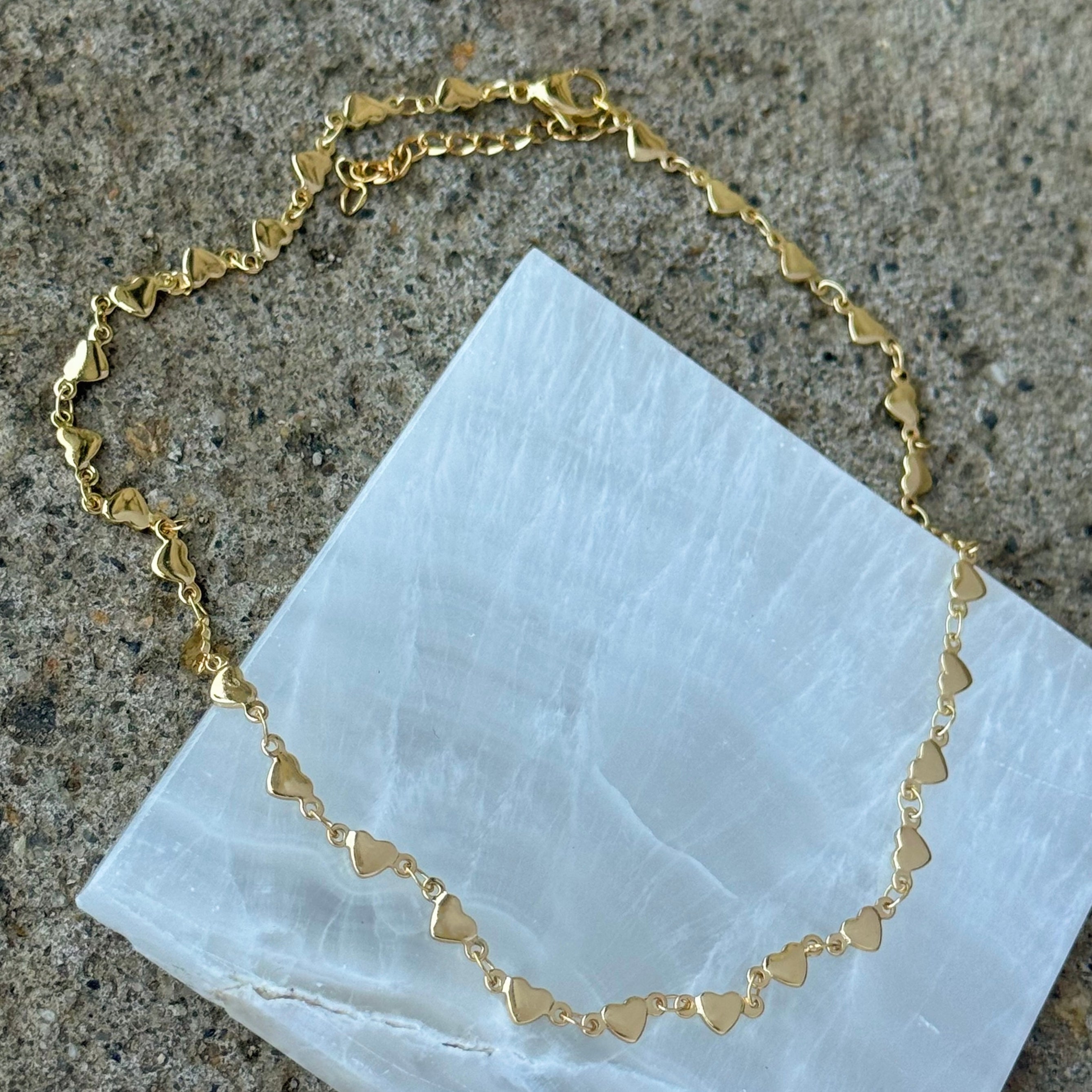 GOLDEN HEARTS necklace