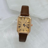 BROWN LEATHER VINTAGE watch