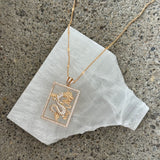 GOLD POWER DRAGON necklace