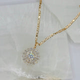 CRYSTAL SUN necklace