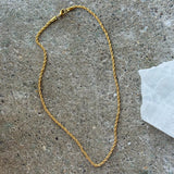 3MM GOLD TWISTED chain
