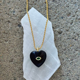 HEART OBSIDIAN necklace