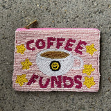 COFFEE FUNDS coin purse