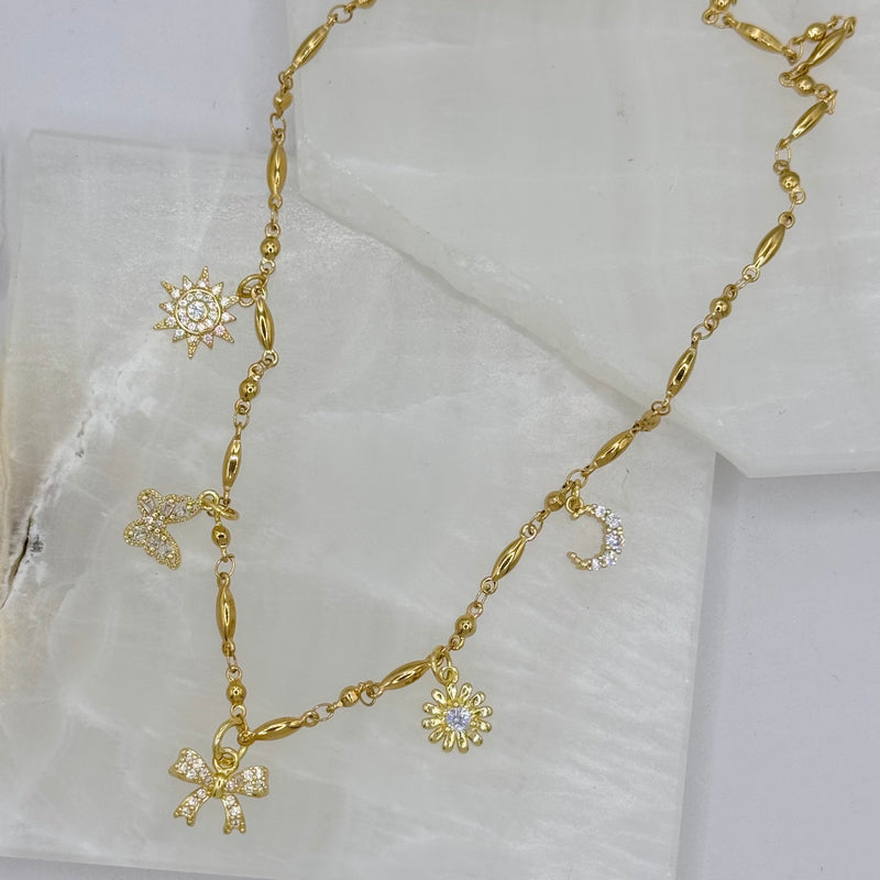 COSMIC GIRLY CHARM necklace