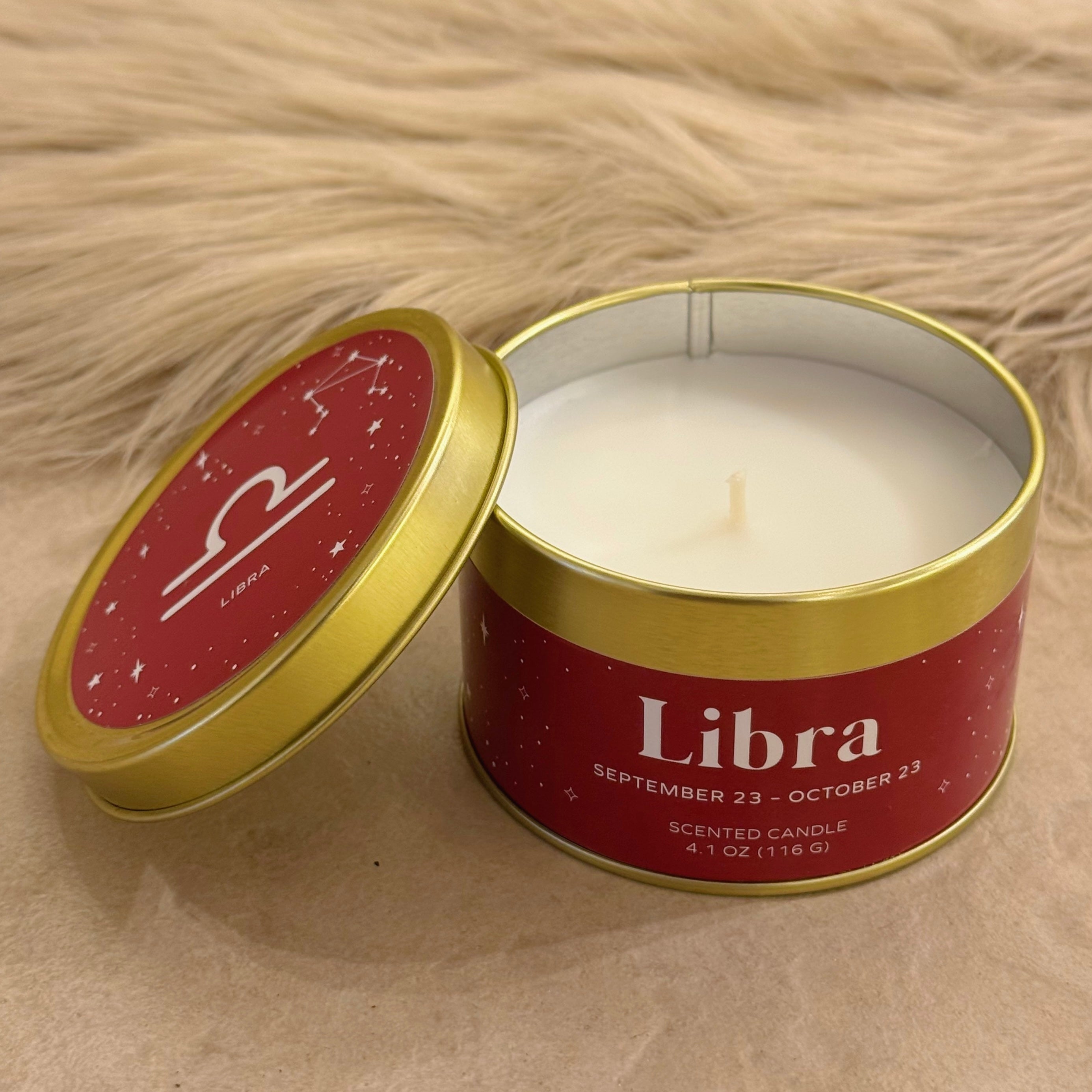 LIBRA ZODIAC SCENTED cande
