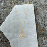 CRYSTAL OHM MINI necklace