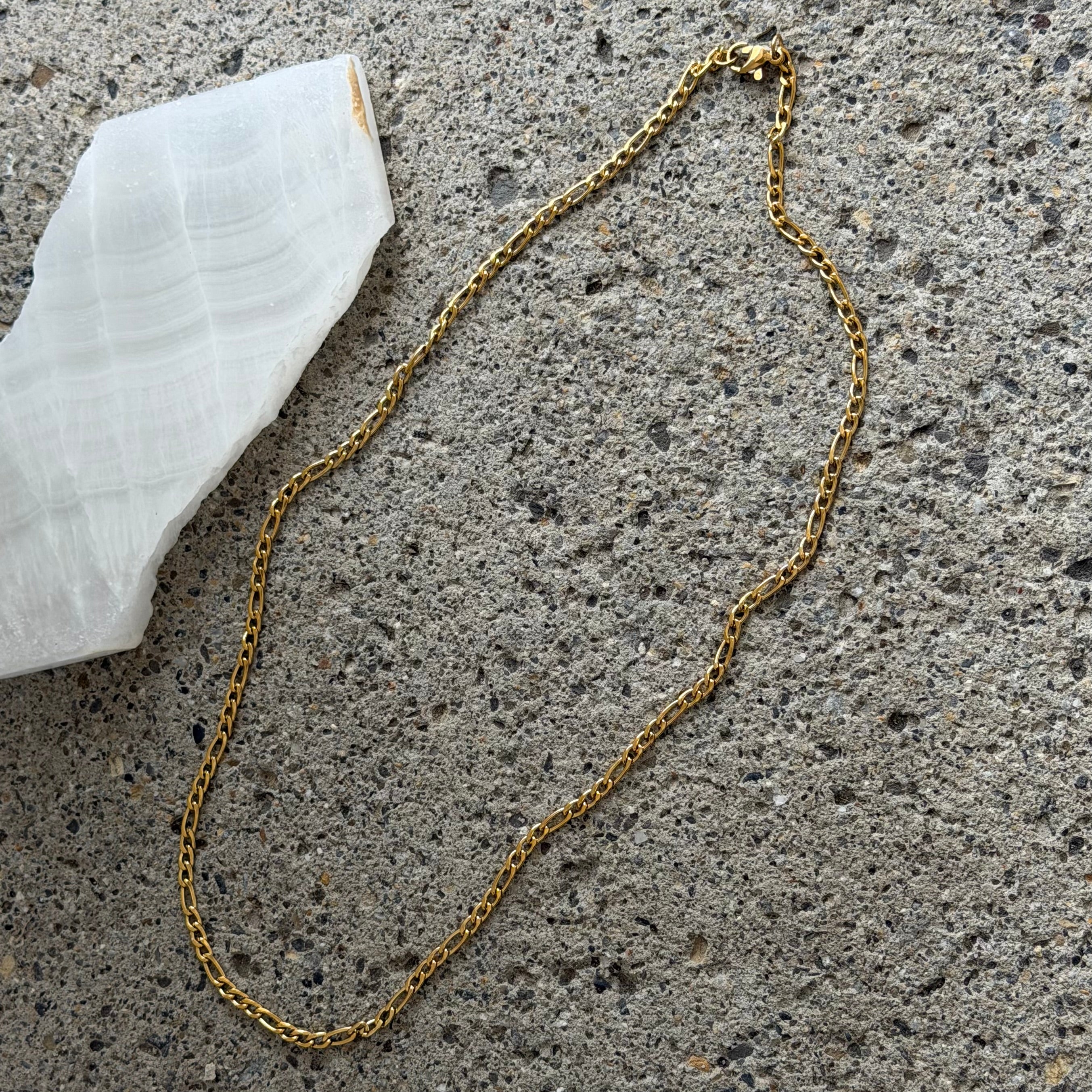 THE 3MM FIGARO chain
