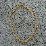 DOUBLE CHAIN LINK anklet