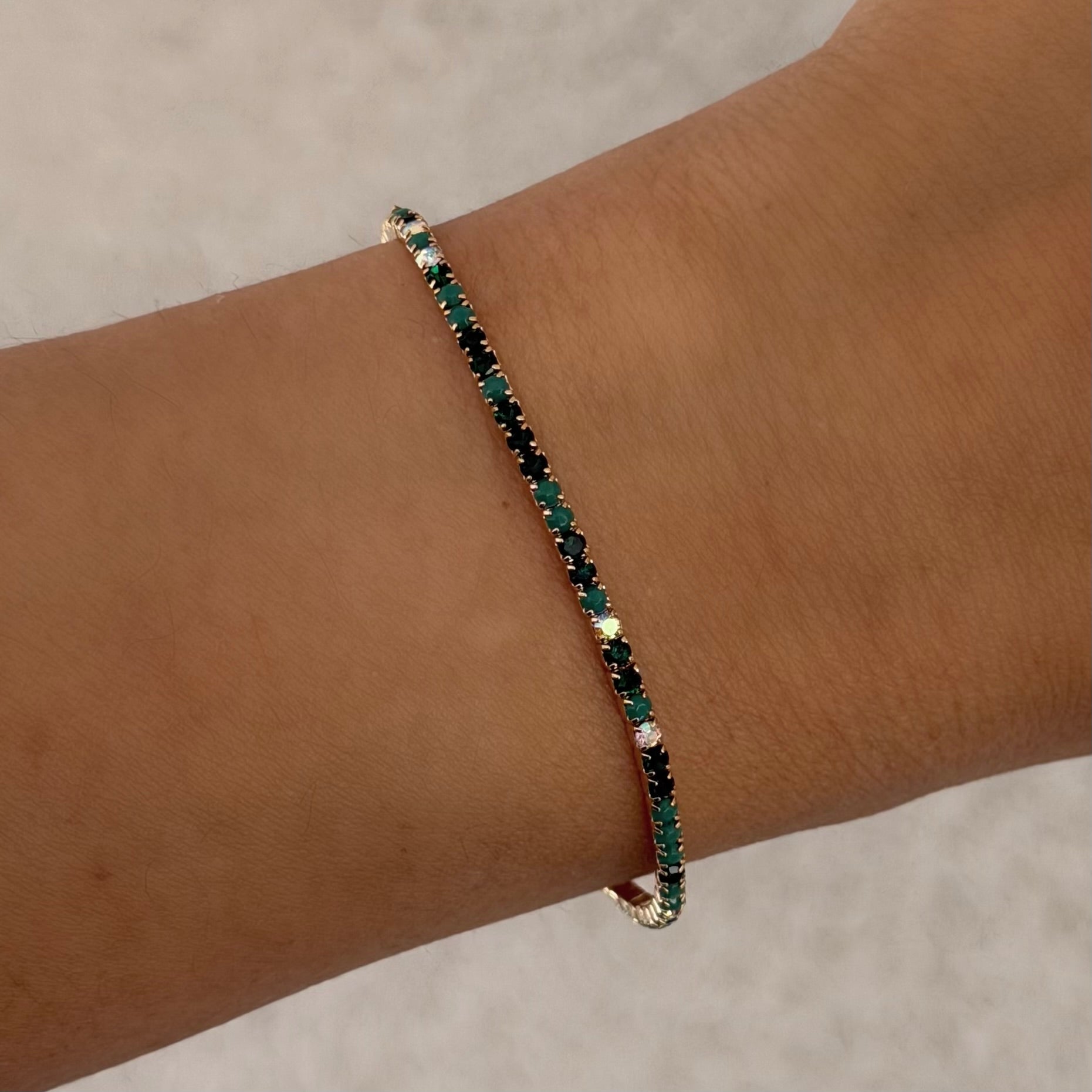 ENCHANTED FOREST MULTICOLOR CRYSTAL bracelet