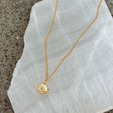 GOLD PLANET SUPER MINI necklace