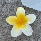 YELLOW FLOWER hair clip