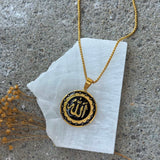 GOLD ALLAH AL-BASSIT necklace