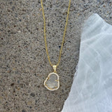 BUDDHA WHITE JADE SUPER MINI necklace