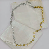TWO-TONE MARINER necklace