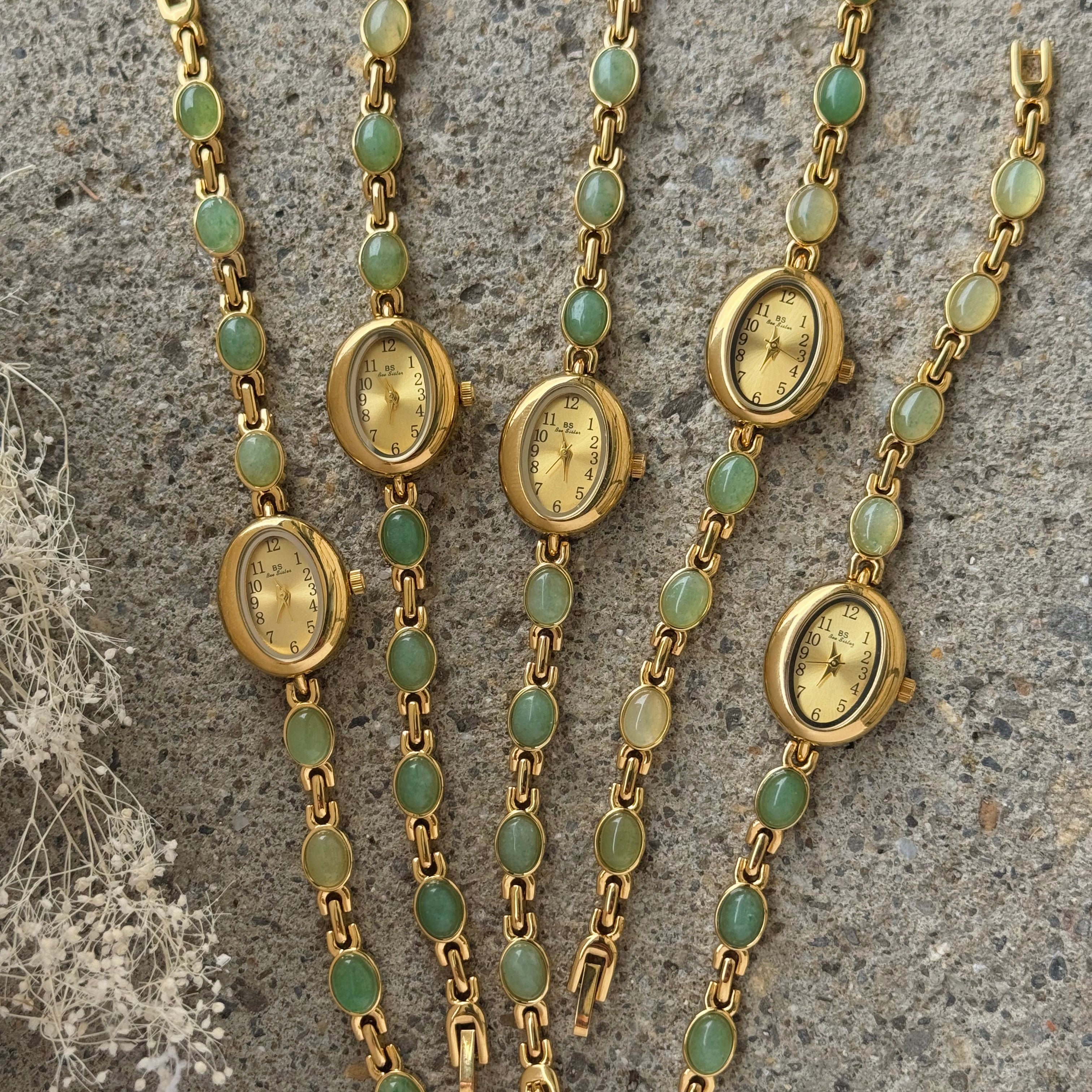 GOLD GREEN JADE II VINTAGE watch