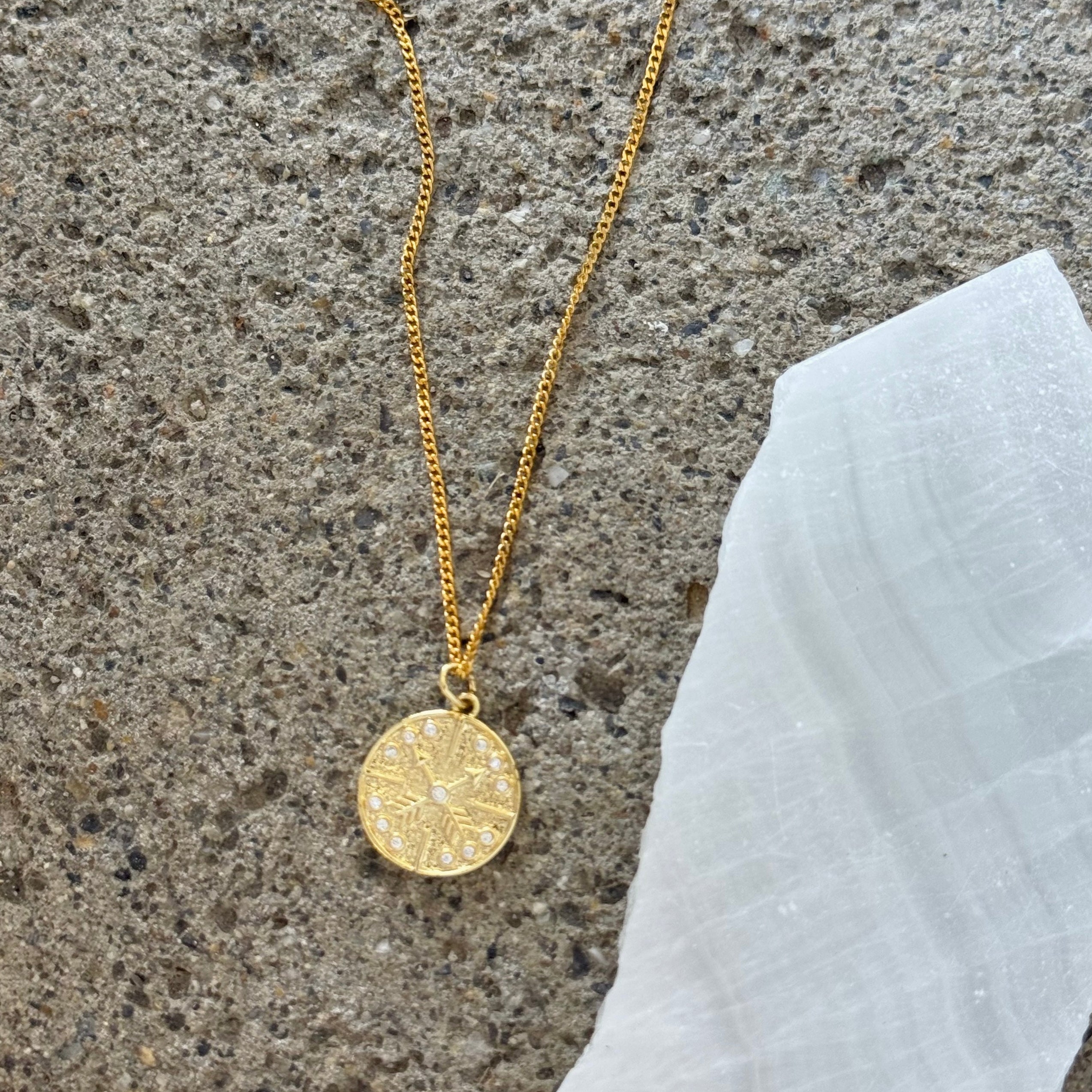 ARROW COIN necklace