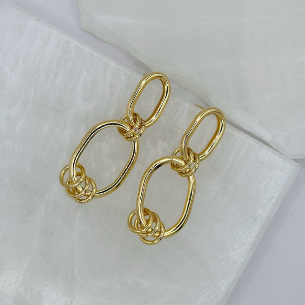 LEEDA LOOPED earrings