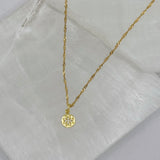 GOLDEN STARBURST SUPER MINI necklace