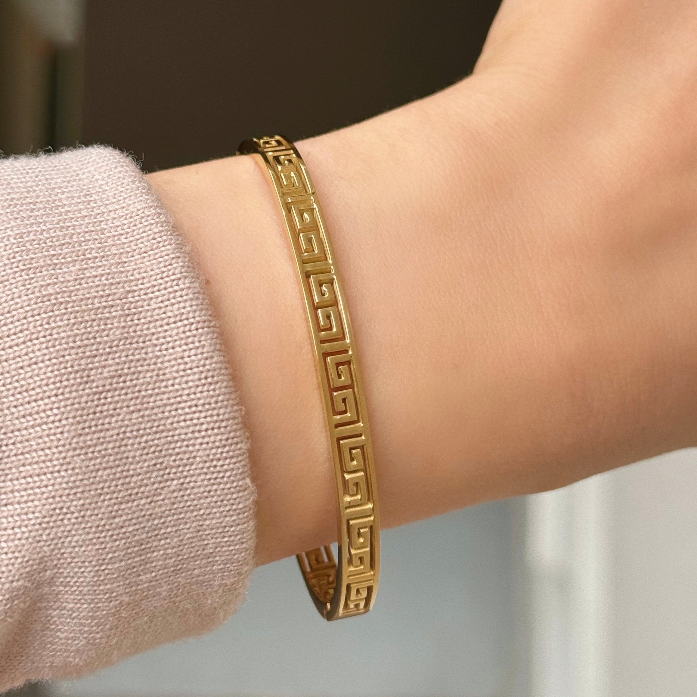 GOLD SACE MINI bangle