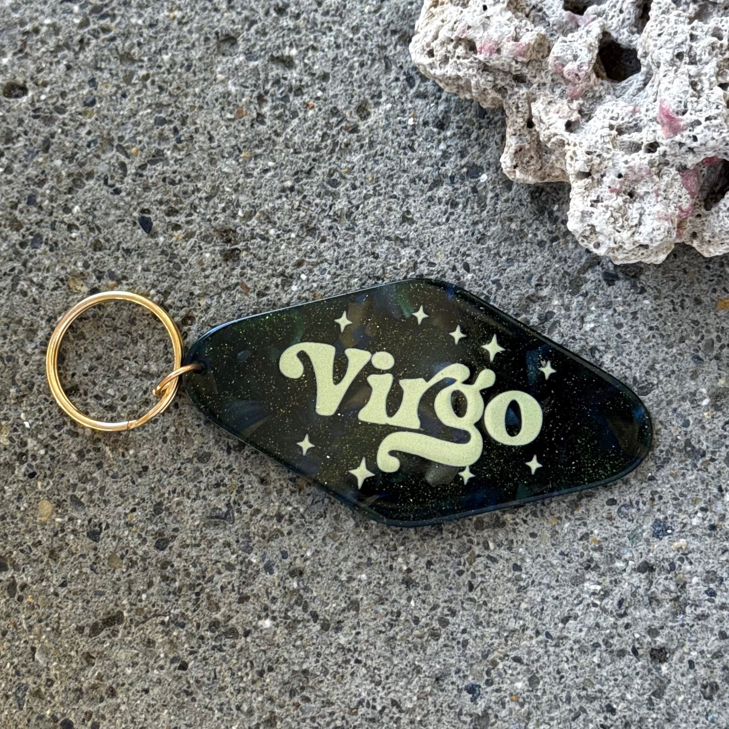 ZODIAC VIRGO keychain