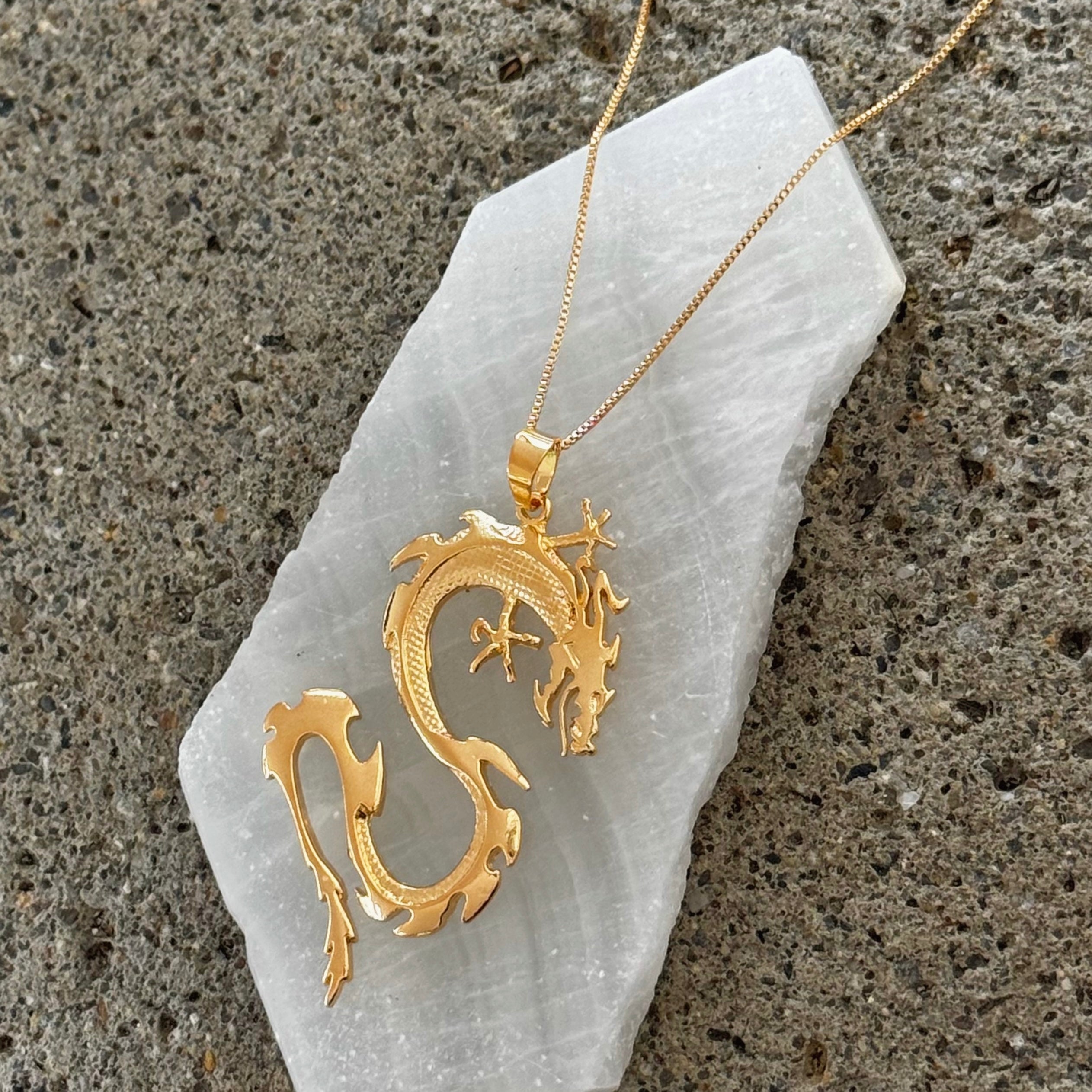 LARGE LOYAL DRAGON necklace