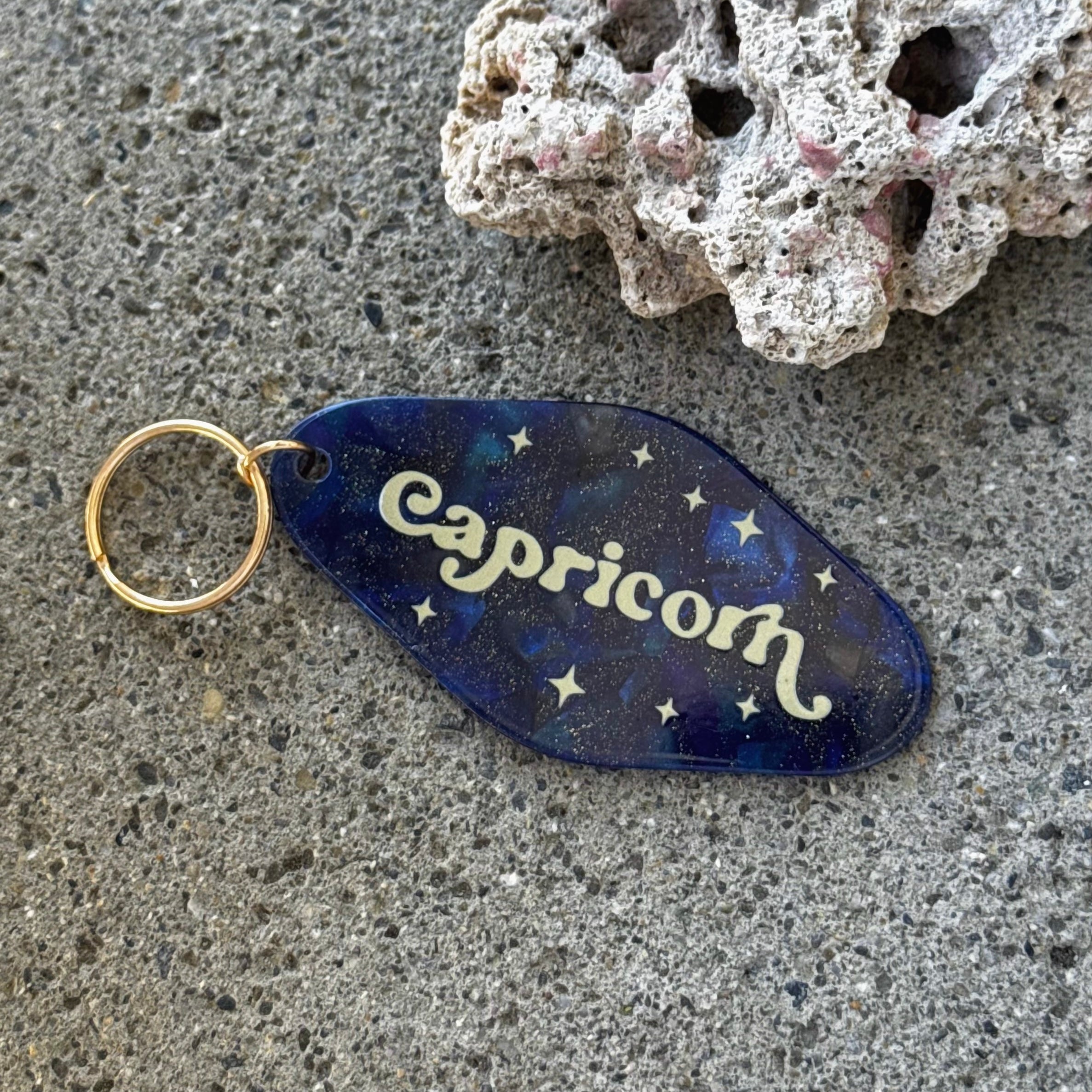 ZODIAC CAPRICORN keychain