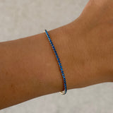 DEEP SEA BLUE CRYSTAL bracelet