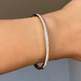 GOLD CRYSTAL LEEMA bangle