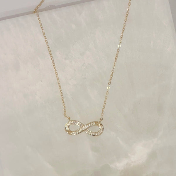 CRYSTAL INFINITY necklace