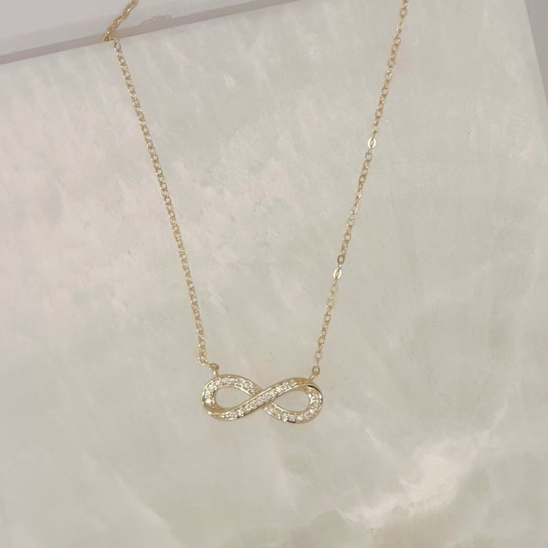 CRYSTAL INFINITY necklace