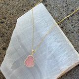 PINK BUDDHA SUPER MINI necklace