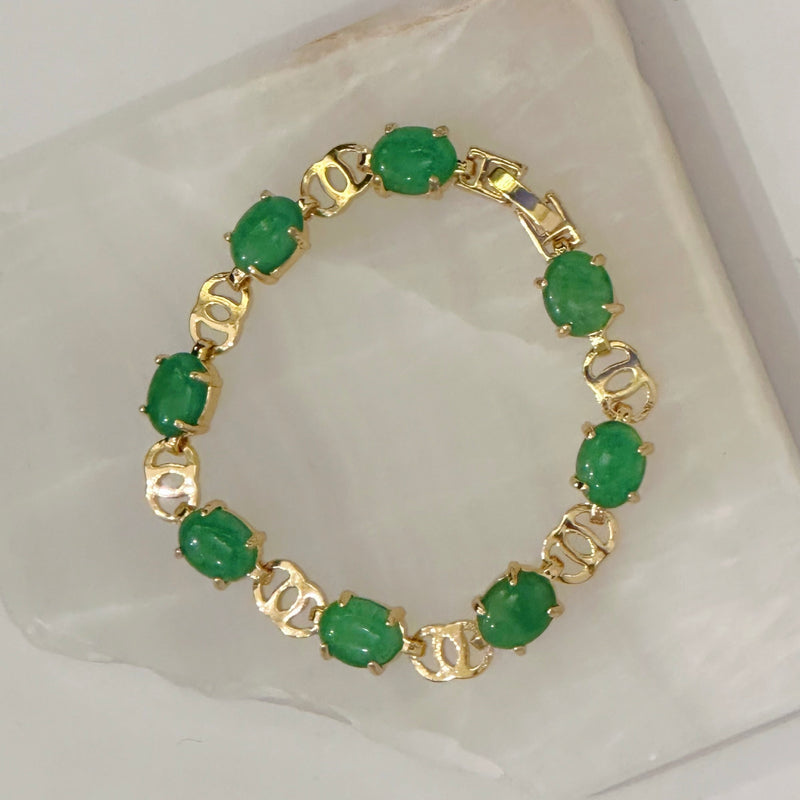 HEENA GREEN JADE bracelet