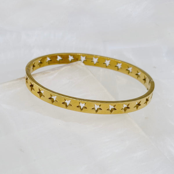 STAR GOLD bangle