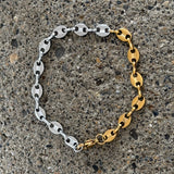 TWO-TONE MARINER bracelet