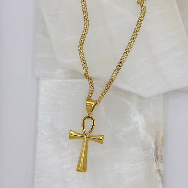 LARGE SIMPLE ANKH necklace