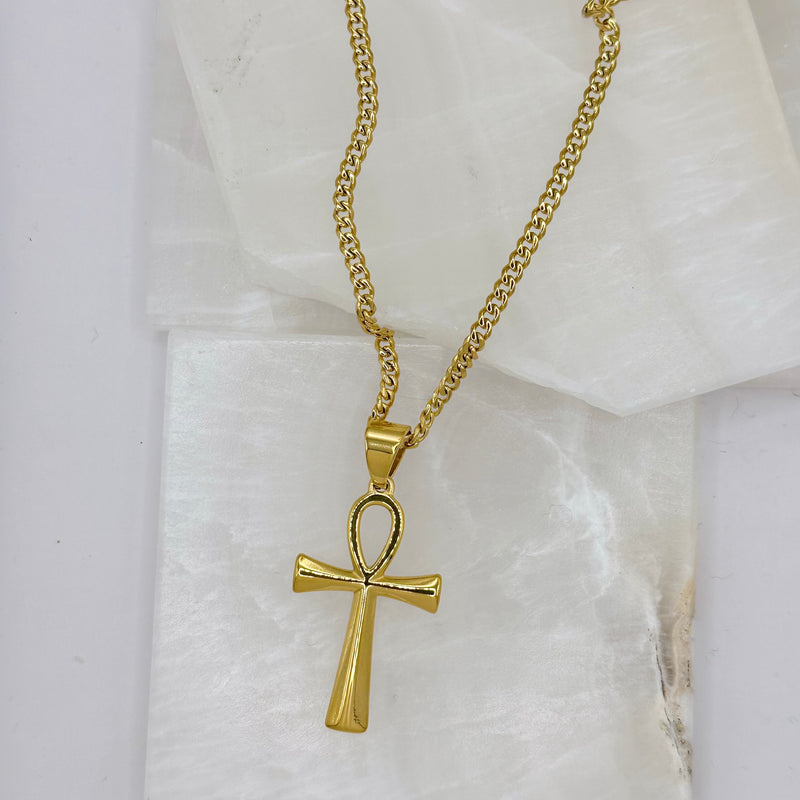 LARGE SIMPLE ANKH necklace