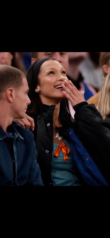 WHITE YARA BUTTERFLY necklace