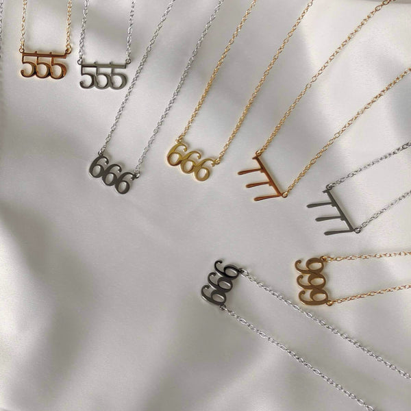 CLASSIC ANGEL NUMBERS necklace