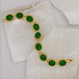 GAURI GREEN JADE bracelet
