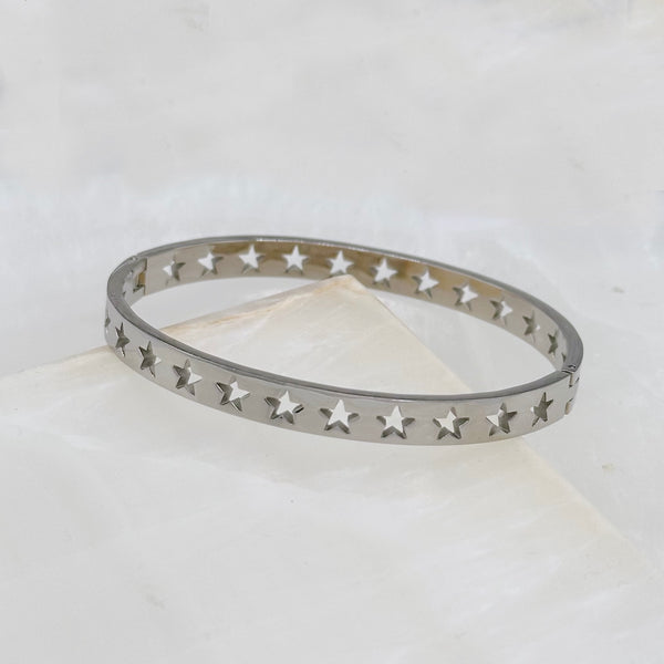 STAR SILVER bangle