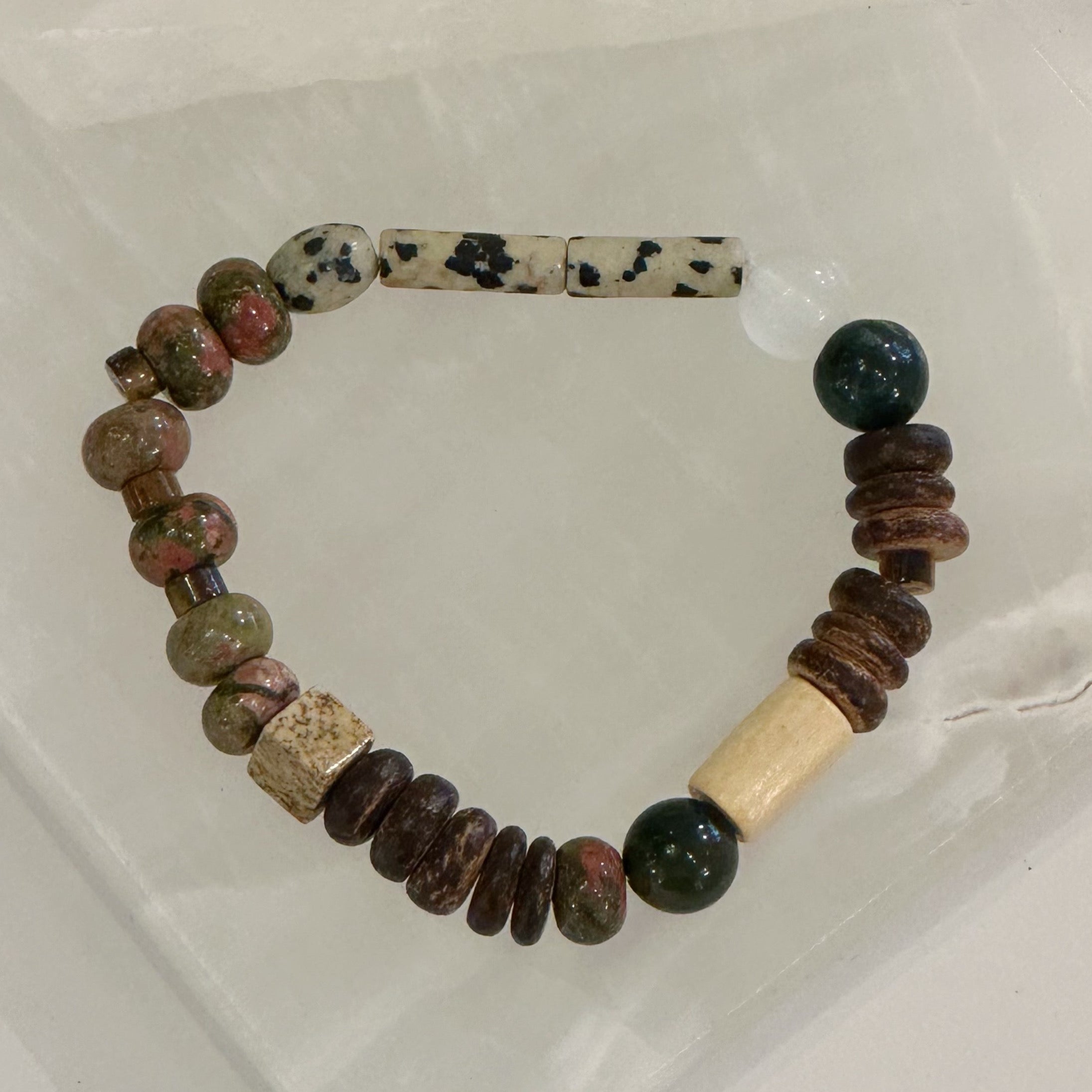 NATURAL MIXED STONES II bracelet