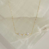 BAR TEARDROP necklace