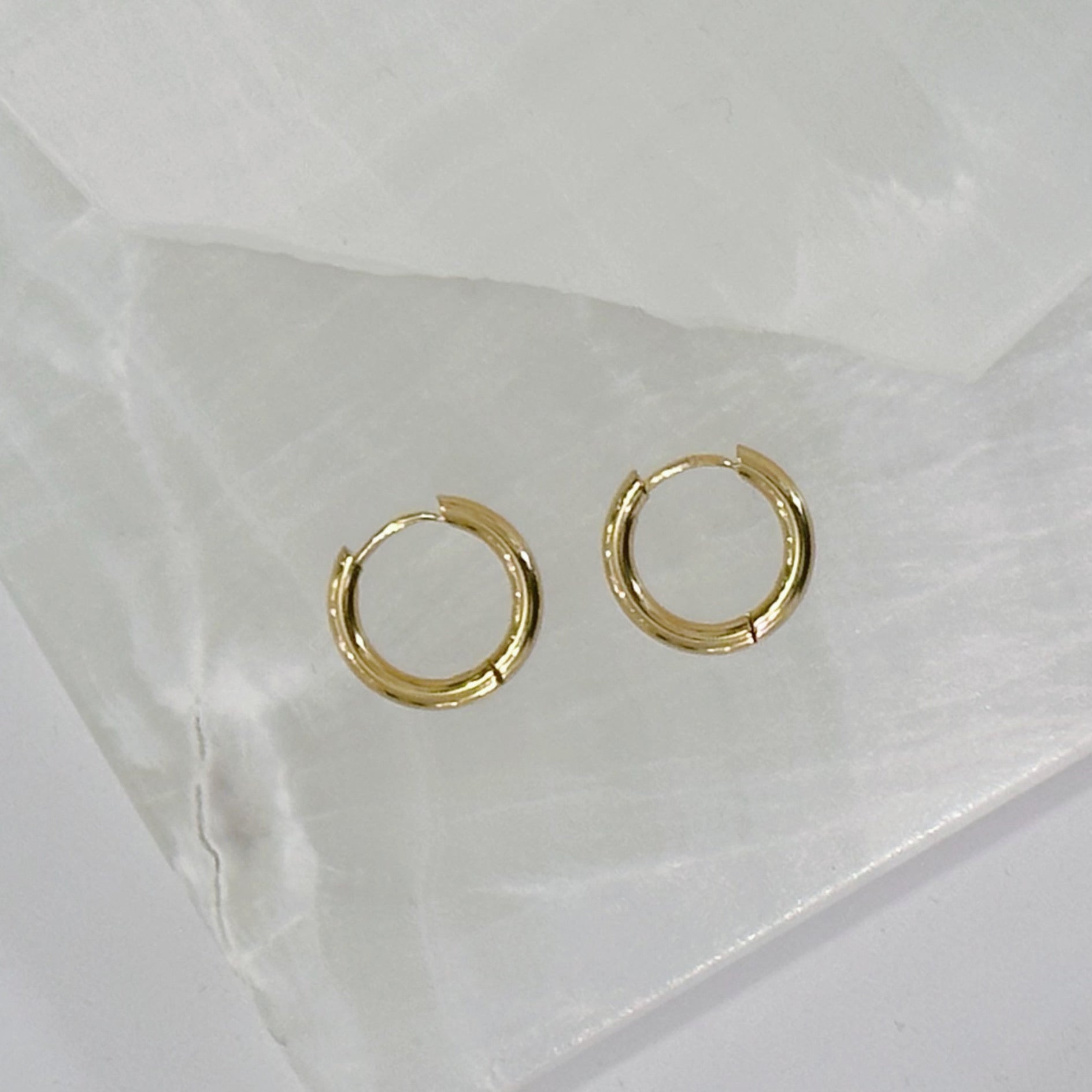 12MM HOOP earrings