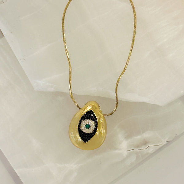 EYE TEARDROP necklace